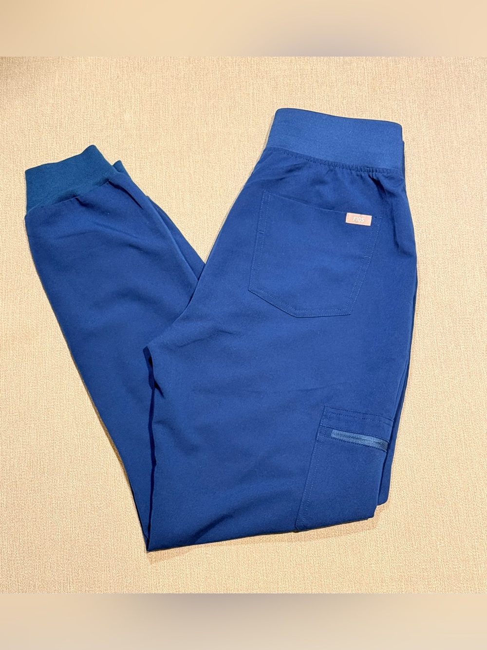 FIGS Deep Reef Blue Technical Collection Navy Scrub Bottoms